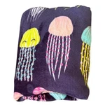 The Big One Jellyfish Oversized Plush Throw Blanket Colorful 5'X6' Gift New. Fixed Price $25.00.