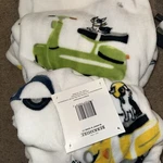 Berkshire Throw Blanket Doggie Drawings Boston Terrier French Bulldog New. Fixed Price $40.00.