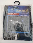 Star Trek Tos 50 Fleece Blanket W Glitter Enterprise 45X60 Nip. Fixed Price $25.00.