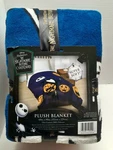 Nightmare Before Christmas Disney Jack Skellington Plush Blanket Large 60"X90". Fixed Price $34.90.