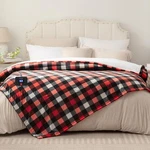 Westinghouse King Size Heated Blanket, Soft Flannel To Sherpa Electric. Fixed Price $64.99.