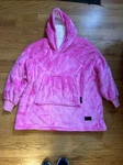 Catalonia Oversized Blanket Hoodie Sweatshirt, Wearable Sherpa Lounging Pullover. Fixed Price $19.99.