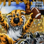 Missouri Tigers Tie Blanket Throw 2-SIDED College Football Mizzou Fans Warm Cozy. Fixed Price $24.99.