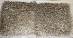 2- 18 Rizzy Home Metallic Beige Silver Fringe Throw Pillow Covers, Very Nice!. Fixed Price $25.00.
