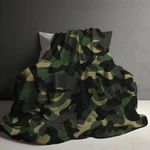 Camouflage Military Fleece Blanket Army Veteran Parents Gift. Fixed Price $38.80.