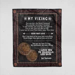 Viking Blanket Love You To Fleece Throw Norse Mythology Gift Home. Fixed Price $75.36.