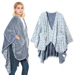 Bcareself Double-sided Wearable Flannel Shawl Reversible Blanket Pockets For. Fixed Price $48.20.