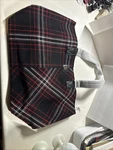 Victorias Secret Plaid Tote Shopper Bag Black New With Tags Sealed Free Shipping. Fixed Price $15.00.