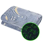 Glow In The Dark Game Controller Throw Blanket, Toys For Kids Boyfrie.... Fixed Price $70.71.