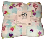 Hd Designs Holiday Easter Bunny-floral Tulips Print Microplush Throw Blanket-new. Fixed Price $21.98.