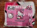 Hello Kitty Twin Raschel Blanket 60IN X 80IN By Sanrio Northwest 152CM 203CM.. Fixed Price $24.97.