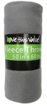 50 X 60 Ultra Soft Fleece Throw Blanket - Perfect For Pets, Family, And. Fixed Price $22.23.