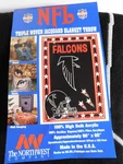 Atlanta Falcons 48"X 60" Triple Woven Jacquard Knit Throw Blanket Northwest Usa. Fixed Price $21.99.
