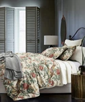 Eikei Home Chinoiserie Chic Peacock Floral Duvet Cover Paradise Garden Botani.... Fixed Price $111.81.