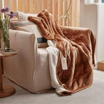 Gotcozy Electric Heated Blanket 50X60 Plush Throw, 4 Levels, Auto Off, Wash. Fixed Price $49.22.