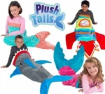 New Plush Tails Kids Super Soft Fun Style Blankets Choose Colors. Fixed Price $29.99.