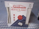 Sunbeam Heated Blanket Fleece Twin Size Beige (new Old Stock) Fast Free Shipping. Fixed Price $49.99.