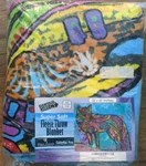 New Dawhud Direct Dean Russo Collection Fleece Throw Blanket 50"X60" Fox. Fixed Price $12.99.