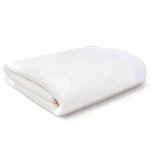 Baby Morgan Thermal Waffle Blanket With Nylon Satin Trim - 50 X60 Throw New. Fixed Price $69.00.