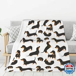Wapusud Dachshund Blanket Super Soft Fleece Throw Warm And Cozy. Fixed Price $46.84.
