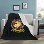 Marine Corps Veteran Blanket Gift Custom Military Armed Forces Throw Present. Fixed Price $75.36.