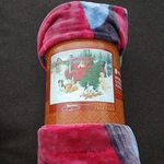 Birchwood Oversized Ultra-soft Fleece Throw 60X 80 Christmas Tree Farm Scene Dog. Fixed Price $11.99.