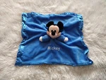 Disney Mickey Mouse Lovey Royal Blue Rattle/crinkle Security Blanket Satin Edge. Fixed Price $11.99.
