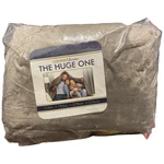Luxuriant Home The Huge One Family-sized Velvet Cloud Blanket, Fossil. Fixed Price $34.99.