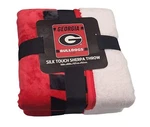 Northwest Ncaa Silk Touch Sherpa Throw Blanket, 50" X 60" (georgia Bulldogs). Fixed Price $48.98.
