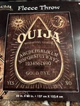 Ouija Board Fleece Blanket Soft Throw 50" X 60" New Nwt. Fixed Price $32.00.