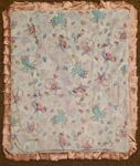 Blanket Baby Girl Minky Ultra Soft Aspyn Grove Octapus Sea Creatures Pink Purple. Fixed Price $65.00.