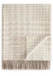 Fraas Houndstooth Wool Throw - 100% Exclusive. Fixed Price $100.00.