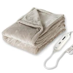 Tefici Electric Heated Blanket Throw, Super Cozy Soft 2-LAYER Flannel 50" X 60". Fixed Price $57.45.