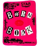 Mean Girls Burn Book Soft Cozy 45 X 60 Inch Fleece Throw Blanket. Fixed Price $34.97.