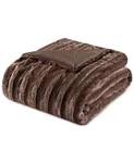 Madison Park Duke Ribbed 50" 60" Faux-fur Throw $62. Fixed Price $19.99.