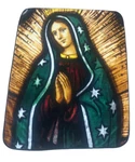 Blessed Virgin Mary Heartland Plush Throw Blanket The Northwest Co. 50 X 60. Fixed Price $16.95.
