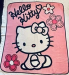 Hello Kitty Pink Polka Dot Bow Soft Throw Blanket 50 X 60 Sanrio. Fixed Price $16.99.