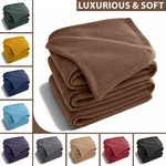 Soft Cozy Fleece For All Seasons Twin Queen Blankets Throw Bed Sofa. Fixed Price $14.85.