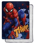Marvel Spider-man Blanket Crouched Action Stance Silk Touch Back Throw. Fixed Price $34.99.