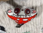 Kaleidos Creative Capkins Fly Mushroom Convertible Pillow Throw Blanket. Fixed Price $25.00.