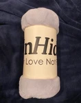 Unhide For Love Not Fur 50 X 60 Inch Lil' Marshmallow Blanket - Silver. Fixed Price $70.00.
