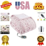 Wearable Electric Poncho Wrap Blanket, Ultra Soft Sherpa & Berber Fleece Heat.... Fixed Price $90.39.