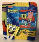 New, Spongebob Squarepants Road Trip Silky Soft Throw Blanket, 40 X 50. Fixed Price $21.99.