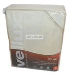 Vellux Plush Micro Mink Ivory King Blanket New Soft 108" 90". Fixed Price $79.99.