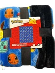 Pokemon Fleece Cloud Throw With Faux Polyester Fur Reverse, 50" 60". Fixed Price $23.99.
