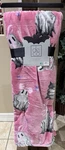 Deco Ghost With Pink Bows Soft Plush Throw Blanket Halloween Spooky 50X70. Fixed Price $28.00.