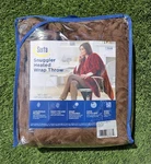 Serta Snuggler Heated Wrap Capelet Throw Chocolate Brown New Nib. Fixed Price $32.50.