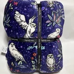 Vera Bradley Harry Potter Forbidden Forest Cozy Sherpa Throw Blanket Hedwig Nwt. Fixed Price $95.00.
