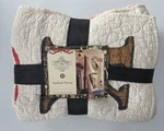 Nwt John Derian Target King Of Hearts Owl Card Quilted Throw Reversible 50X70. Fixed Price $56.08.