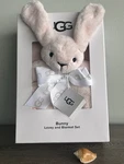 Ugg Bunny Lovey And Blanket Set In Gift Box Oeko-tex Retail Price: $148.00 New!. Fixed Price $120.00.